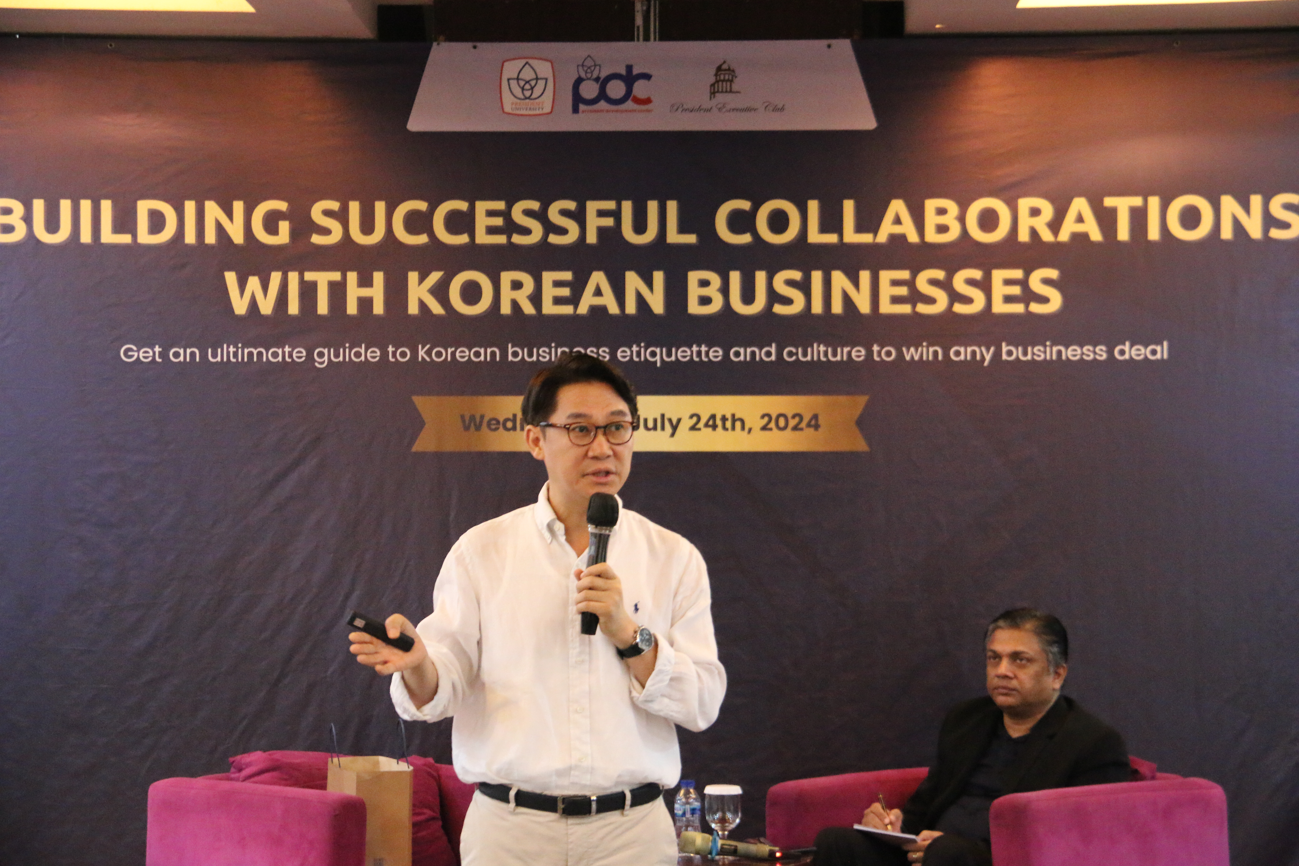 CEO dan Head Consultant META Consulting dari Korea Selatan, John Kim. 