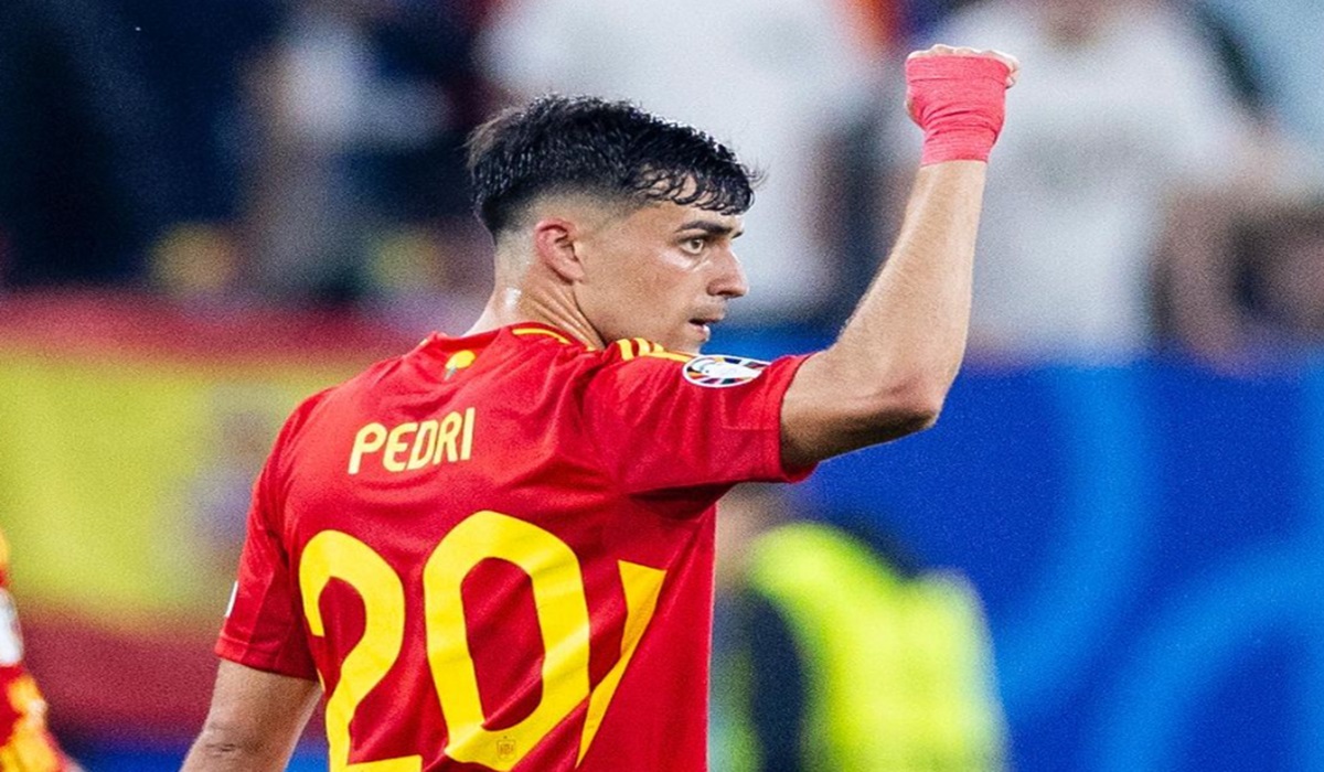 Pemain timnas Spanyol Pedri