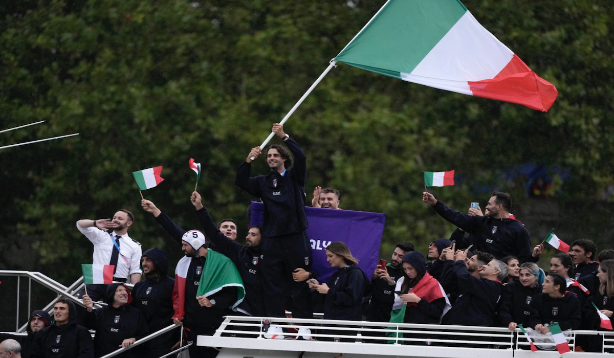 Atlet lompat tinggi Gianmarco Tamberi kehilangan cincin kawin dalam pembukaan Olimpiade Paris 2024