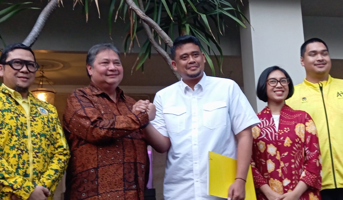Golkar serahkan surat dukungan ke Bobby Nasution