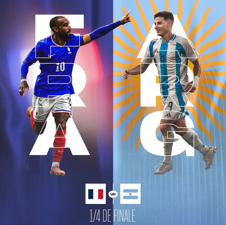 Jadwal Perempat Final Sepak Bola Olimpiade 2024: Big Match Prancis vs Argentina