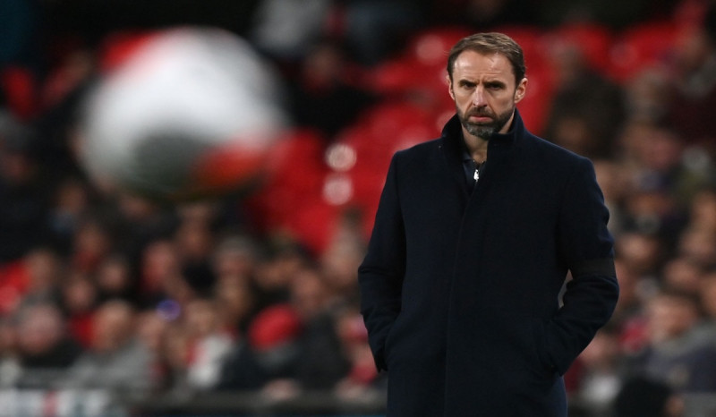 Pelatih Inggris Gareth Southgate 
