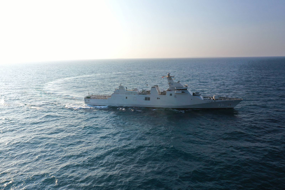 KRI Raden Eddy Martadinata (KRI REM-331).