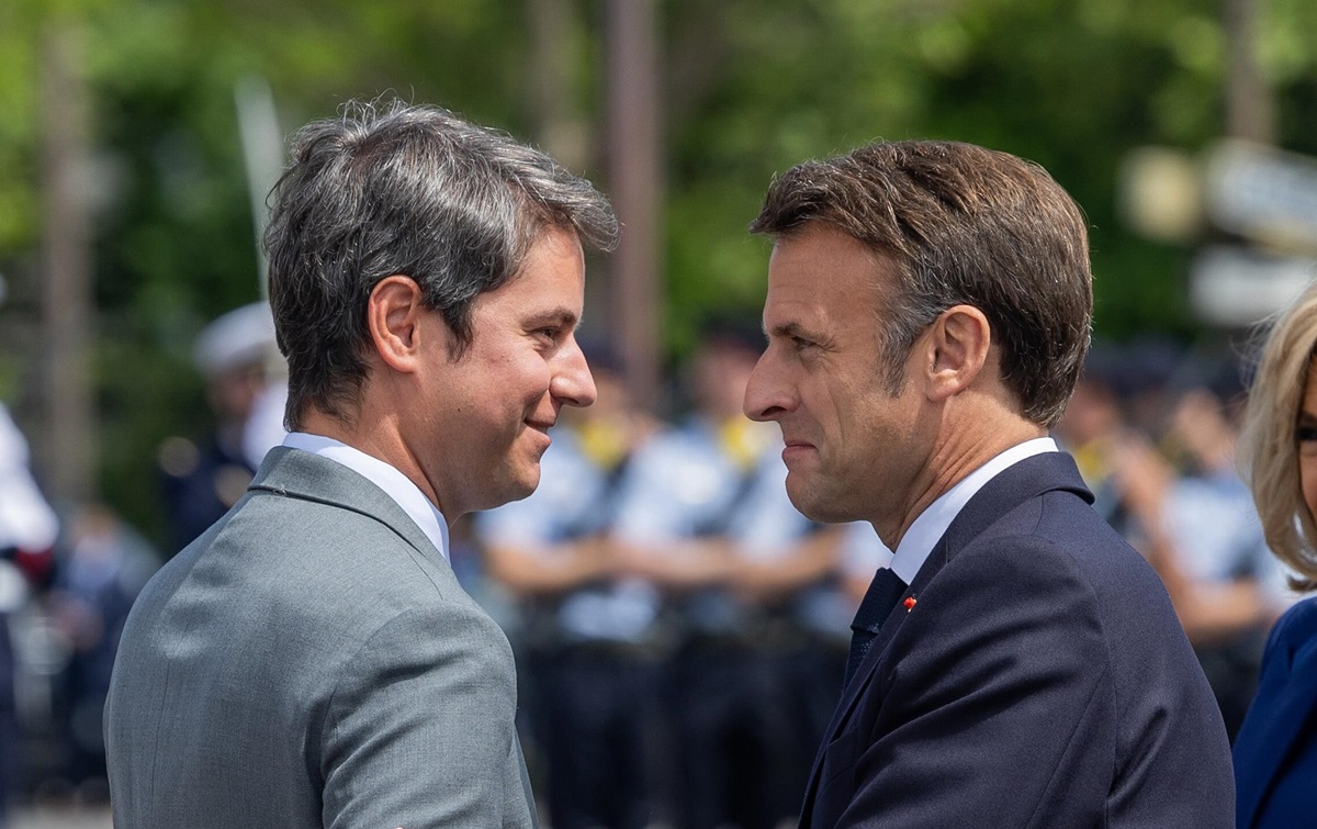 Presiden Prancis Emmanuel Macron menerima pengunduran diri PM Gabriel Attal