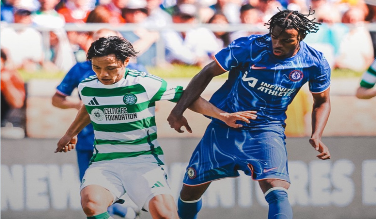 Laga pramusim antara Chelsea dan Celtic