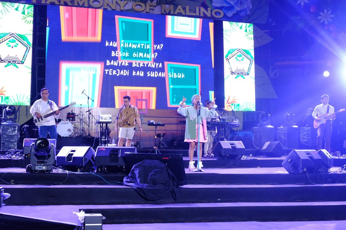 Beautiful Malino 2024 yang diselenggarakan oleh Pemkab Gowa di Hutan Pinus Malino, Tinggimoncong, menampilkan IDGITAF dan Govinda 