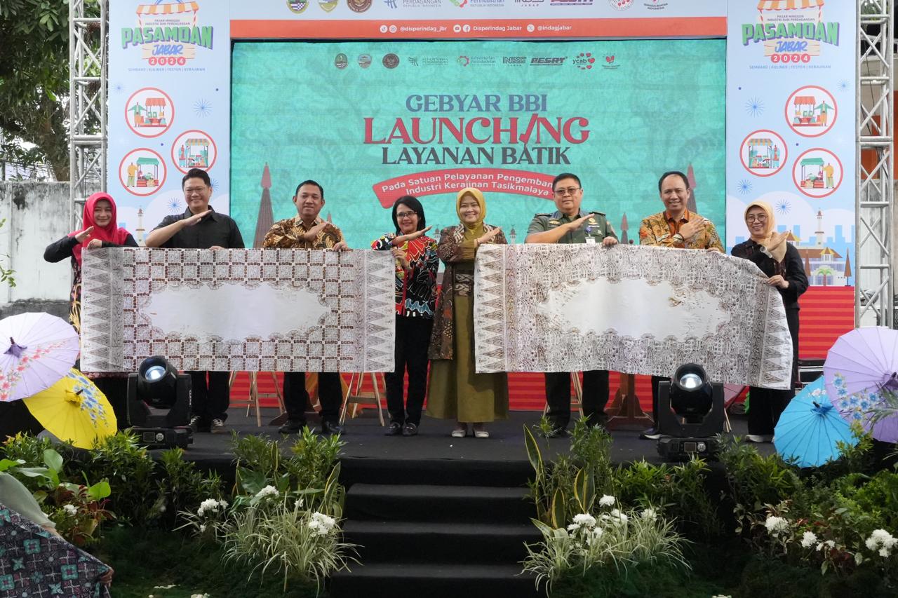 Peluncuran layanan batik di Tasikmalaya