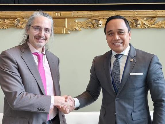 Wakil Ketua BKSAP DPR Putu Supadma Rudana sampaikan nilai-nilai perdamaian di tingkat internasional 