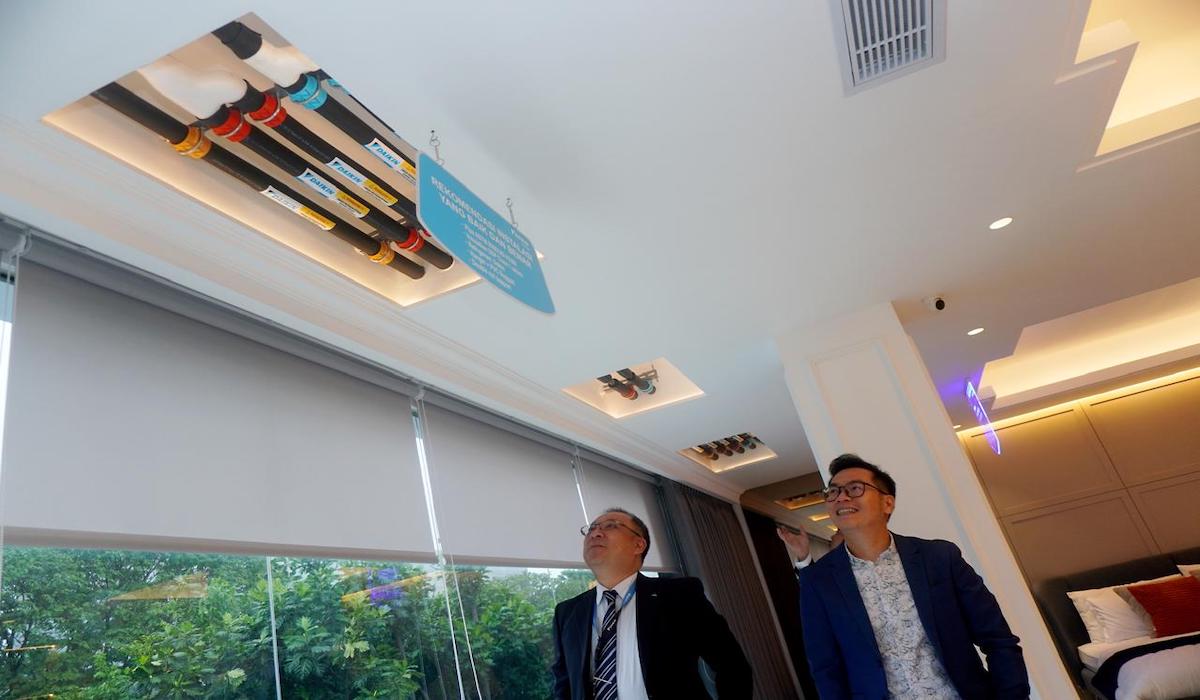 Ilustrasi penggunaan AC Central