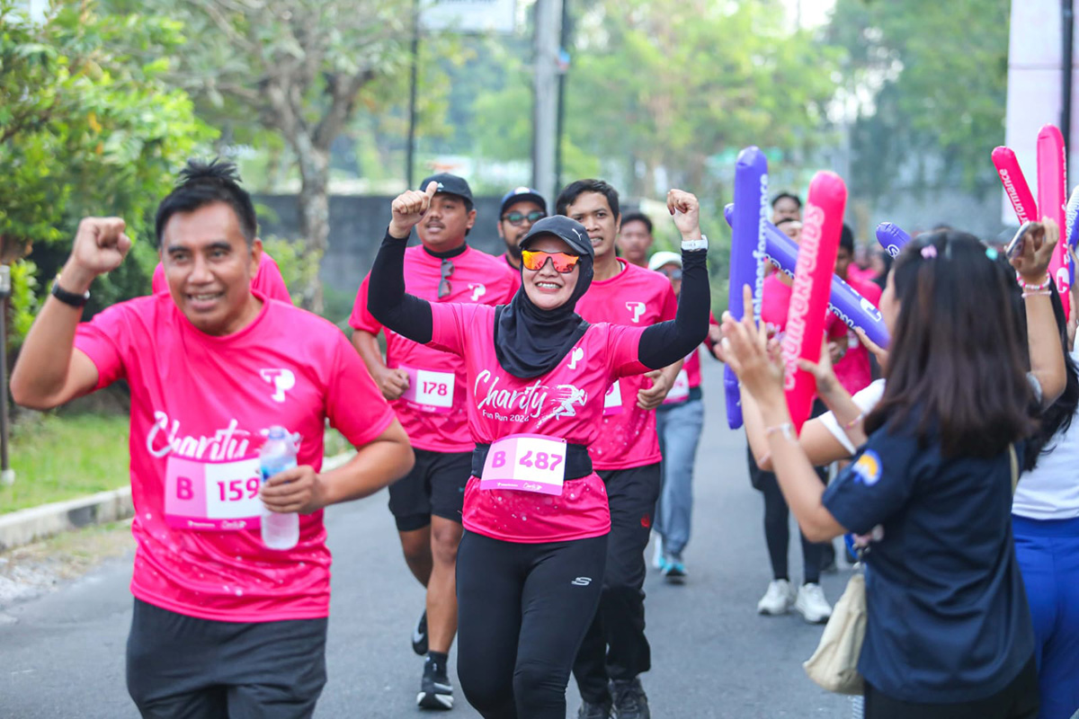 Charity Fun Run kedua Teleperformance Indonesia.