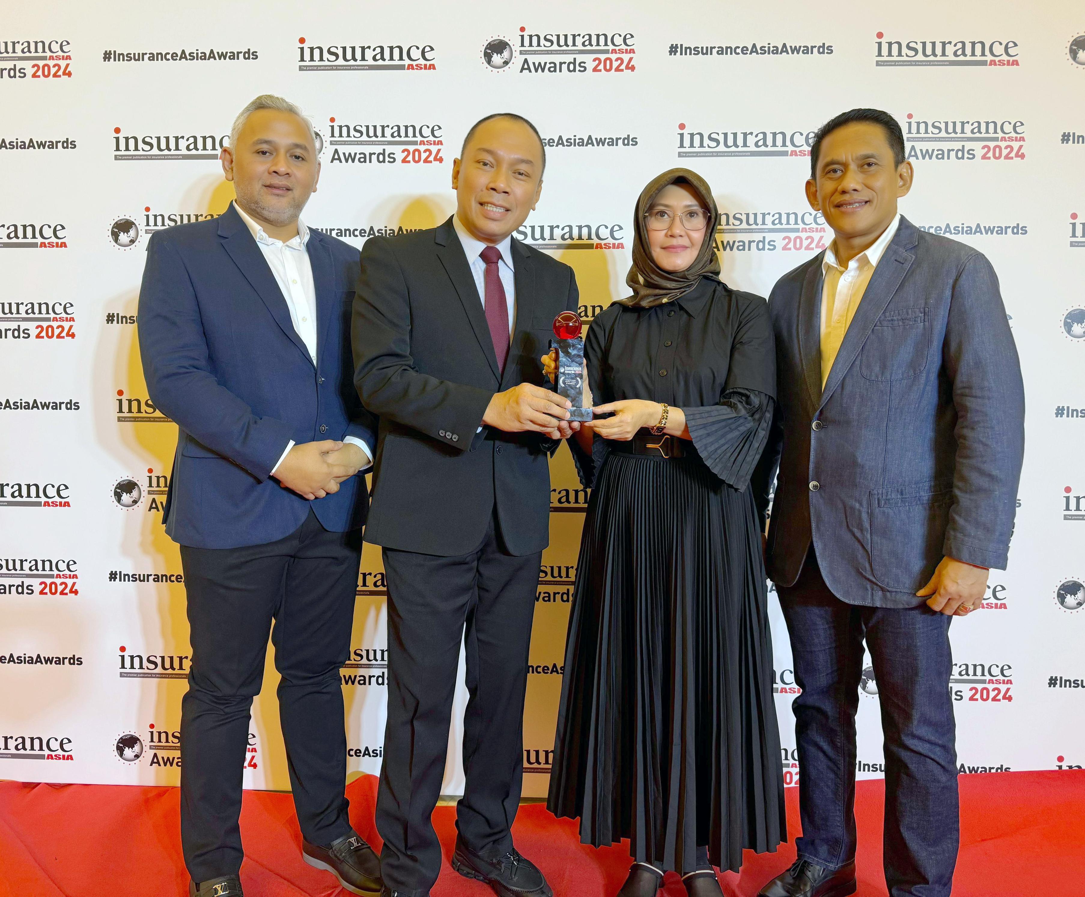 Jasa Raharja berhasil meraih penghargaan dari Insurance Asia Awards 2024 kategori “The Strategic Partnership of The Year”