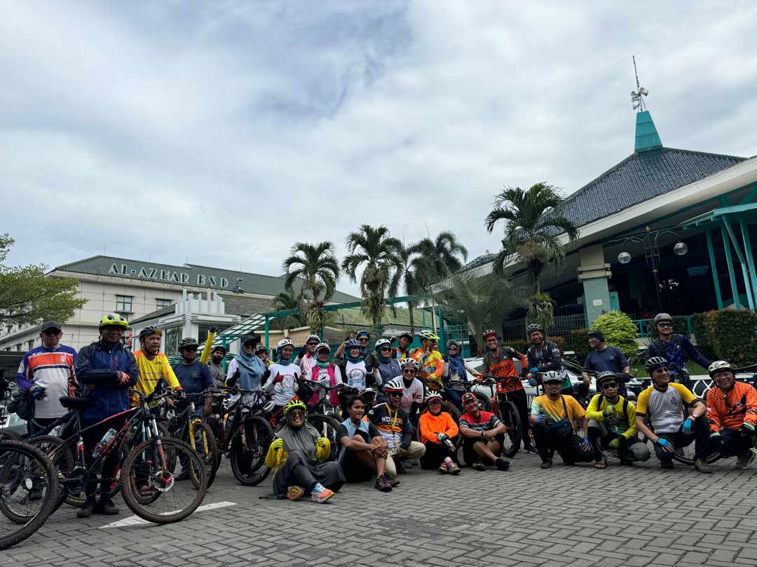 Komunitas sepeda ramaikan perayaan tahun baru Muharram di Tangsel