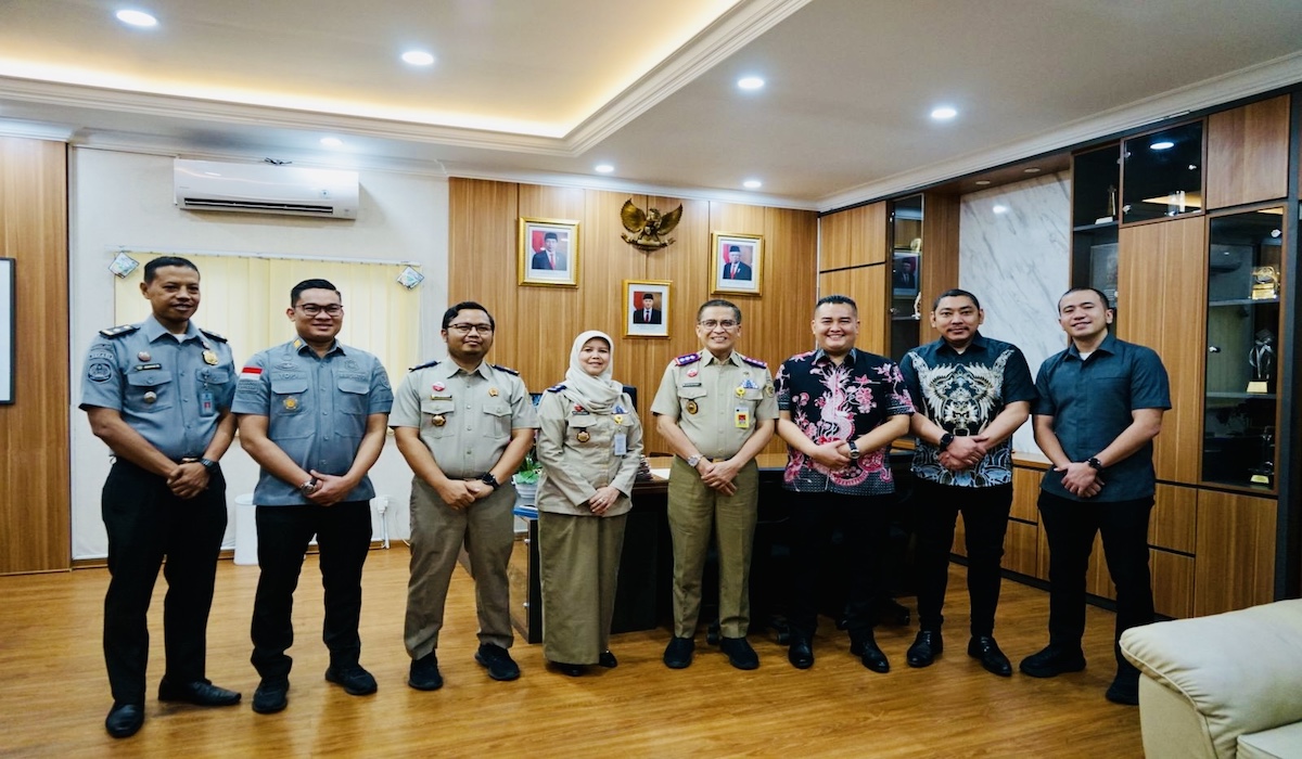 Anjangsana tiga forkopimda di Kota Bekasi
