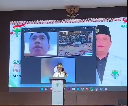 Gibran ucapkan selamat untuk Rapimnas Pemuda Katolik