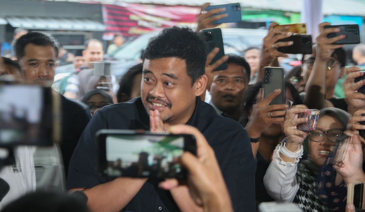 Wali Kota Medan Bobby Nasution.