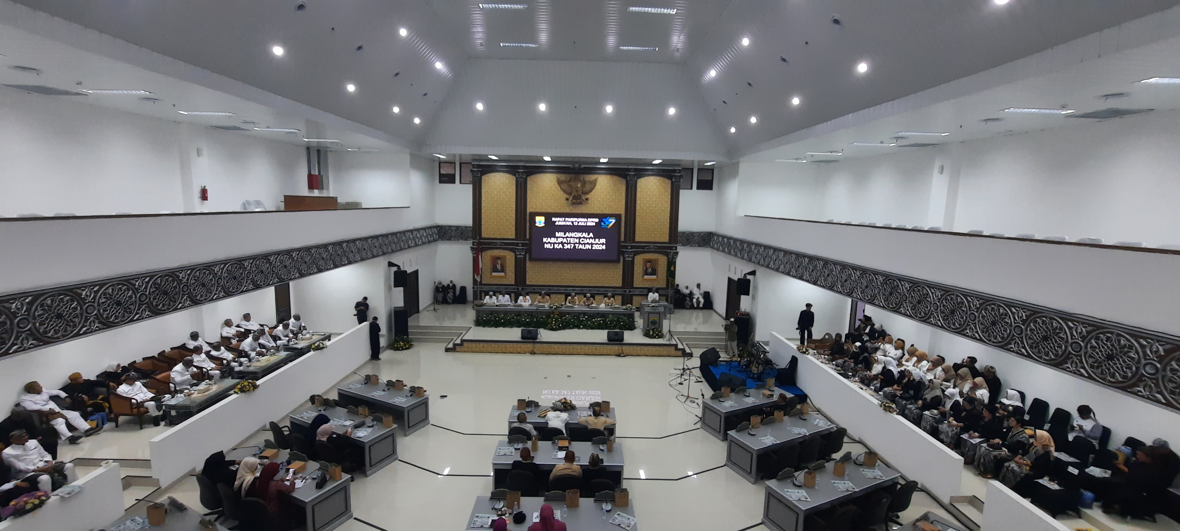 Sidang Paripurna Hari Jadi Cianjur ke-347 di Gedung DPRD Kabupaten Cianjur