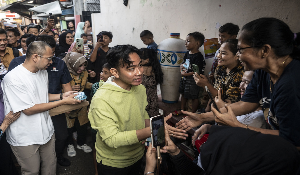 Blusukan Gibran di Jakarta