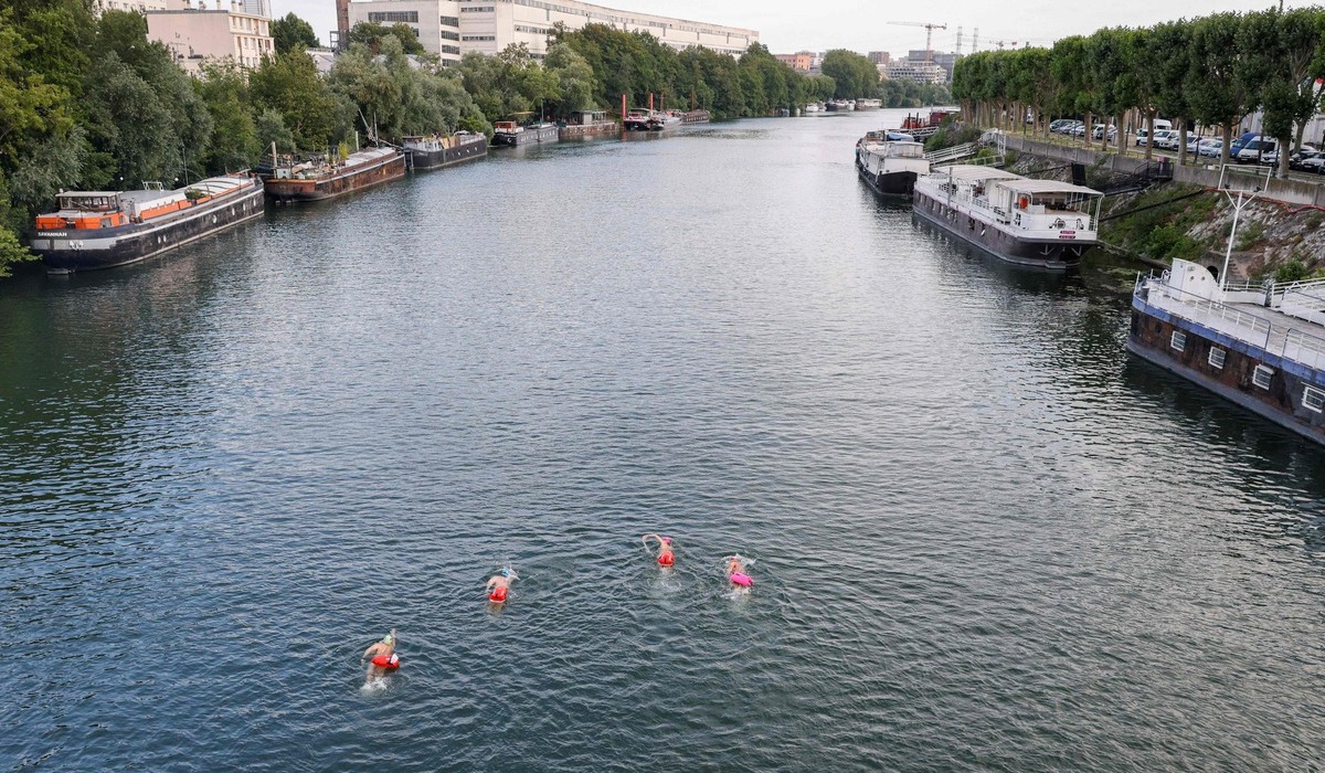 Sungai Seine di Paris.