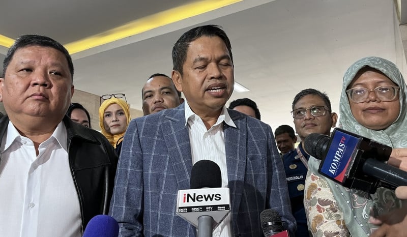 Tim kuasa hukum dan pendamping 7 terpidana kasus pembunuhan Vina dan Eky di Bareskrim Polri, Jakarta Selatan, Rabu, 10 Juli 2024.