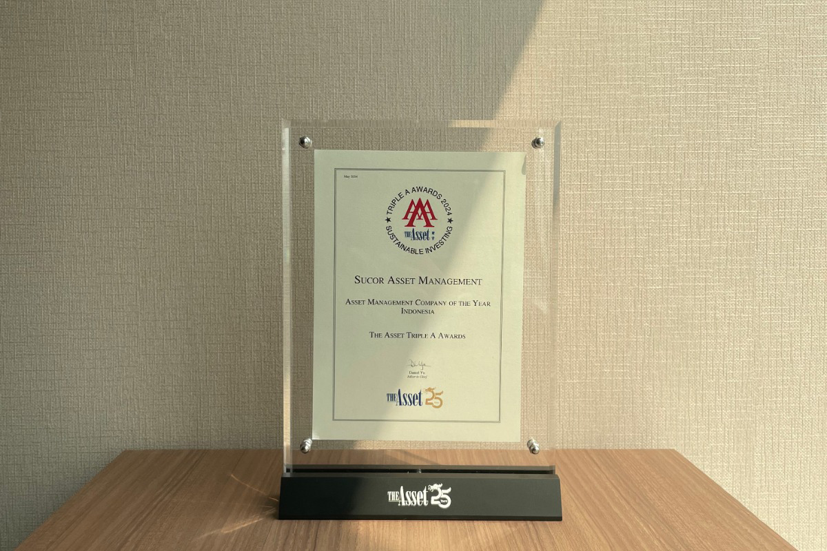 Penghargaan dari The Asset untuk Sucor AM.