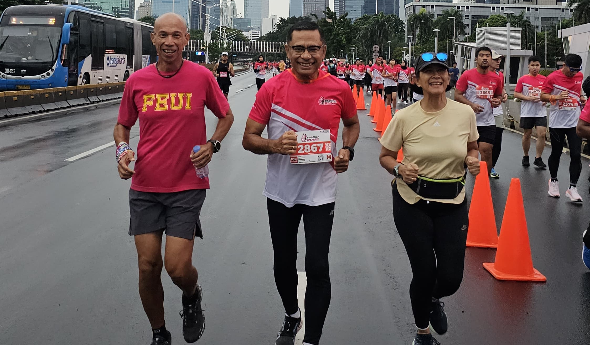 Saleh Husin Giat Akhir Pekan dengan Olahraga