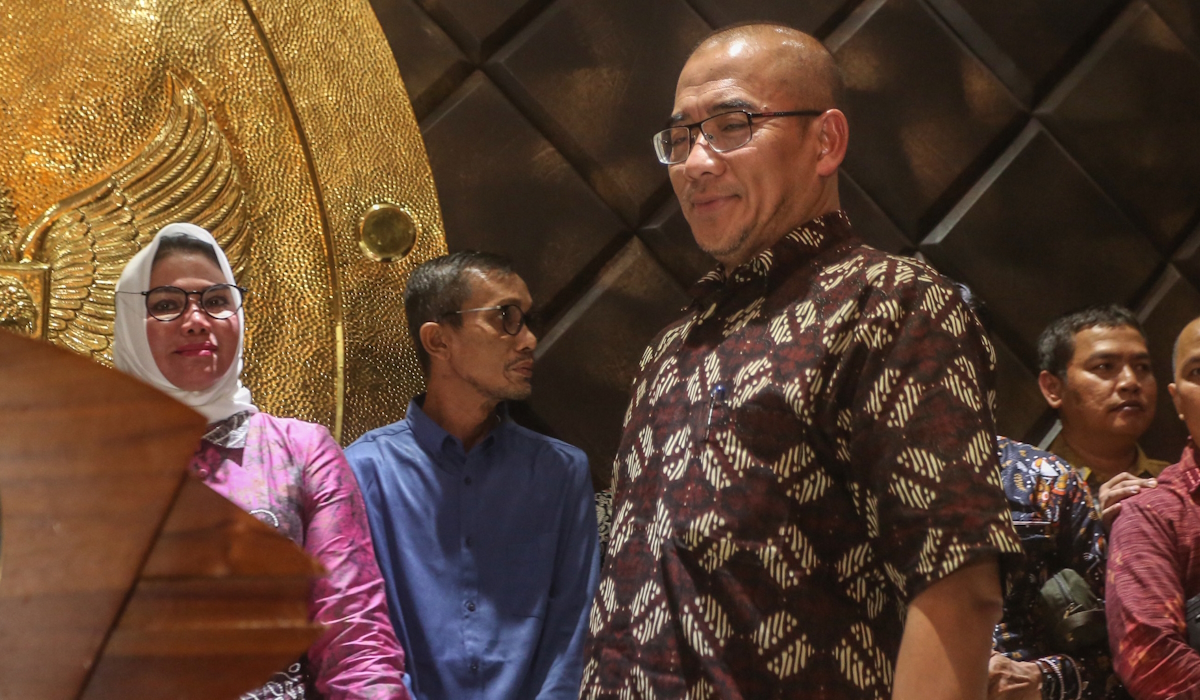 eks Ketua KPU Hasyim Asyari 