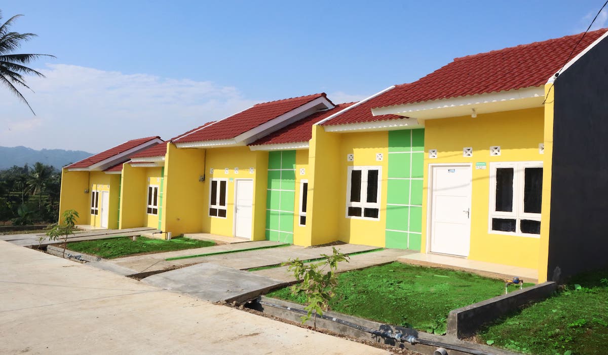 Ilustrasi pembangunan rumah subsidi