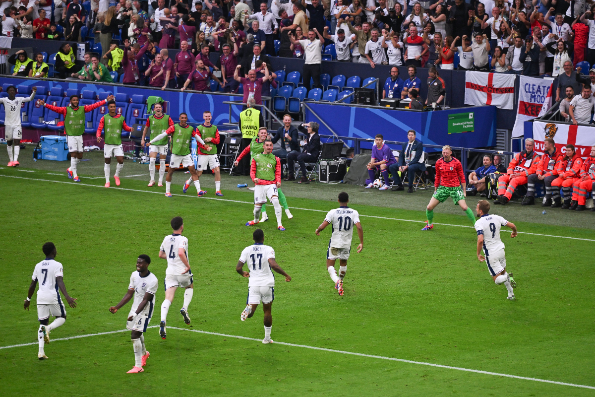 Jude Bellingham terancam kena sanksi larangan bermain di perempat final Euro 2024 gara-gara selebrasinya yang kontroversi