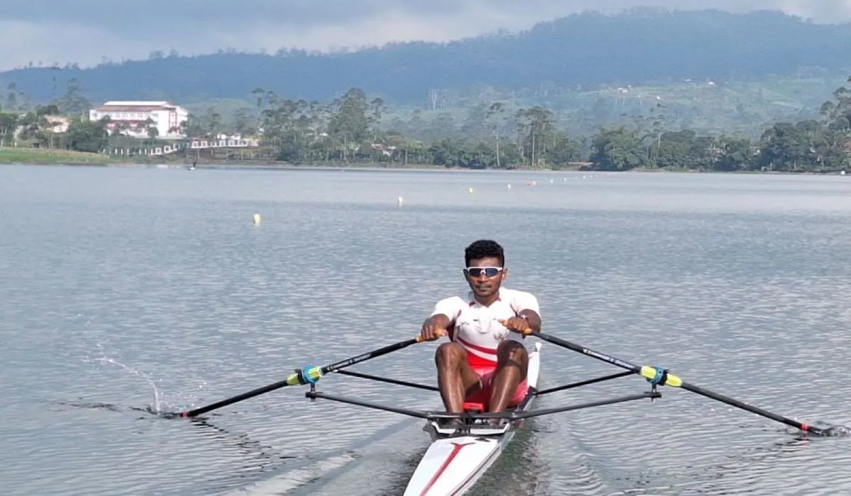 Atlet dayung Indonesia La Memo