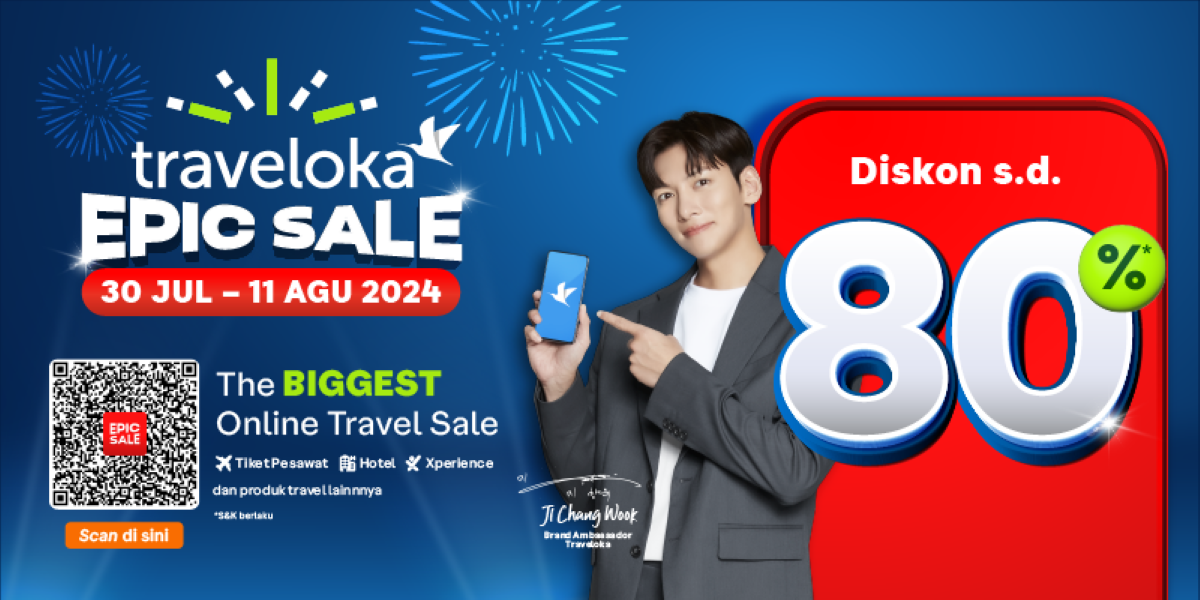 Traveloka Epic Sale 2024.