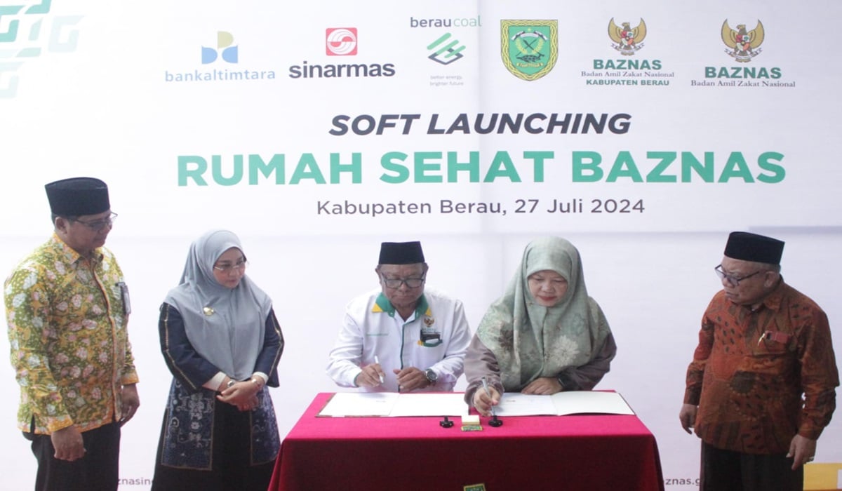 Soft launching Rumah Sehat Baznas di Berau, Kaltim 