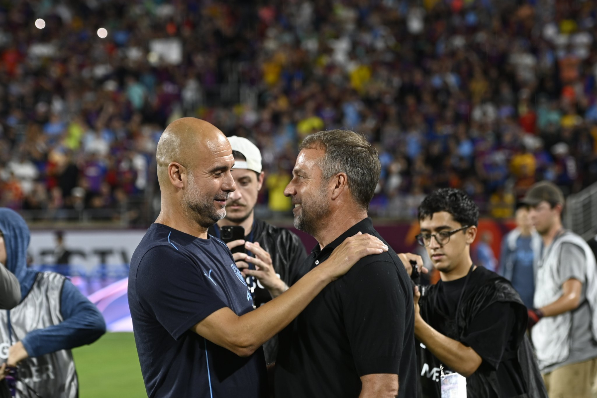 Pelatih Manchester City, Pep Guardiola memuji Hansi Flick dengan gaya permainan menyerang Barcelona
