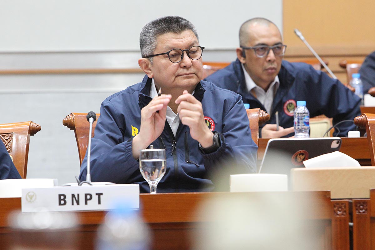 Kepala Badan Nasional Penanggulangan Terorisme (BNPT) Komjen Rycko Amelza.