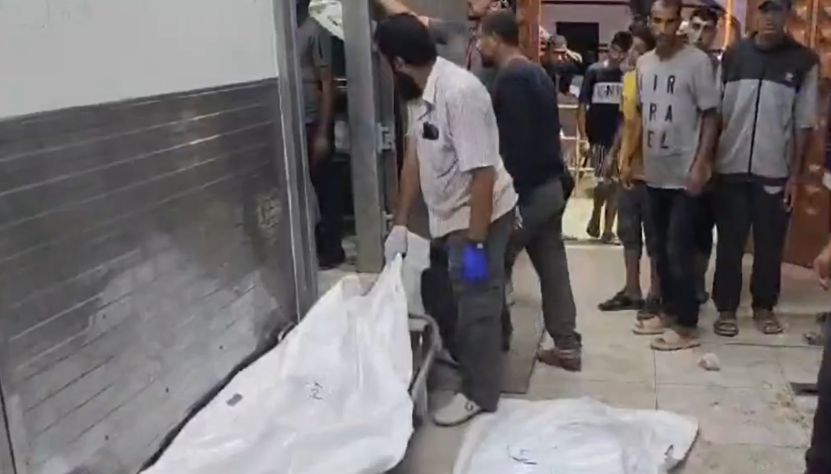 Hamas menyerukan kepada masyarakat dunia untuk melakukan aksi protes terhadap serangan Israel di sekolah al-Awda dekat kota Khan Younis 