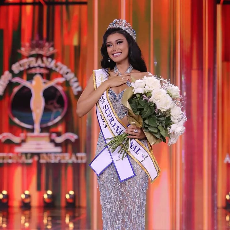  Harashta Haifa Zahra mencatatkan sejarah baru dengan menjadi pemenang Miss Supranational 2024