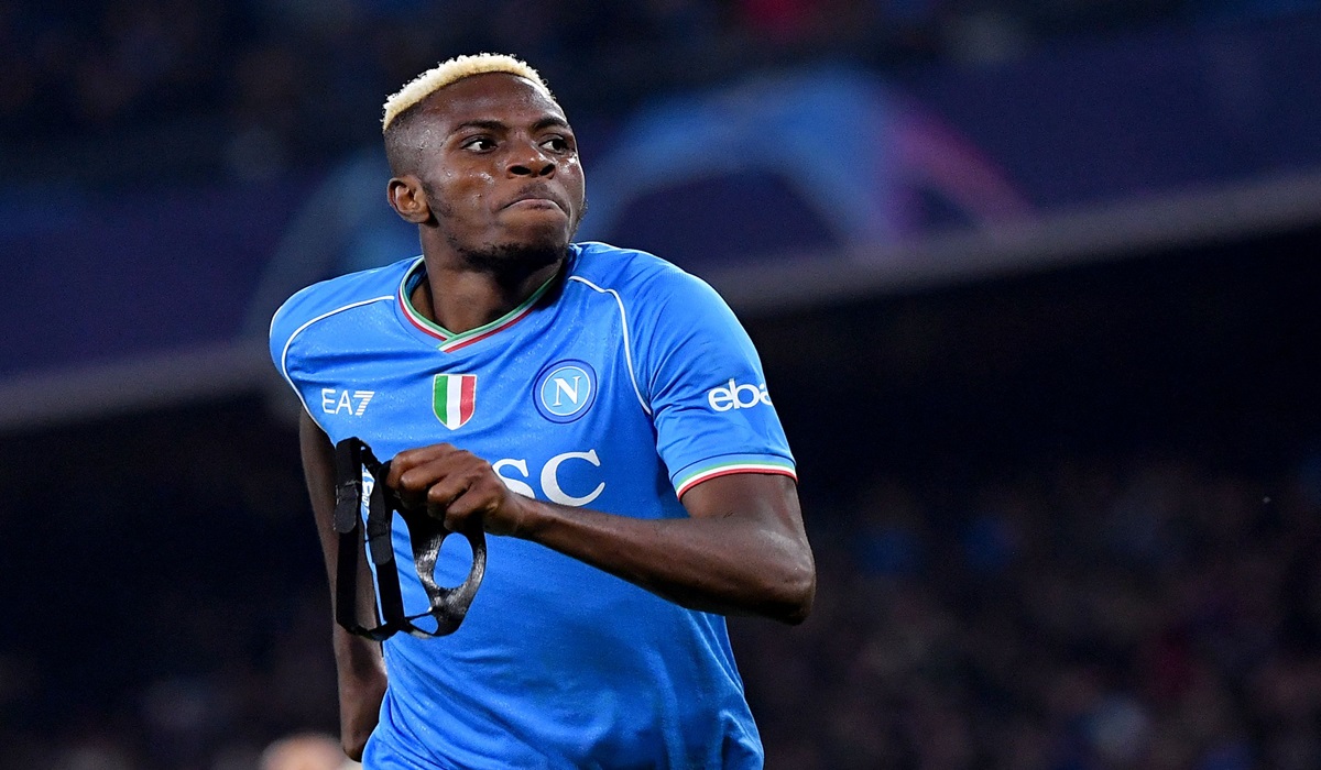 Penyerang Napoli Victor Osimhen