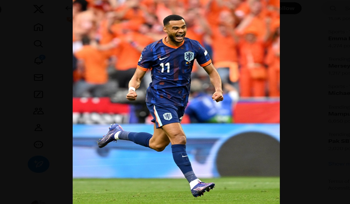Penyerang timnas Belanda Cody Gakpo