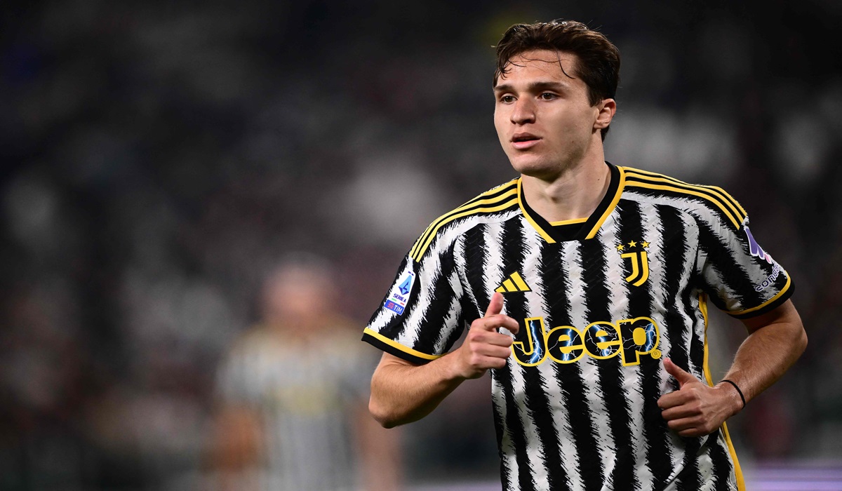 Penyerang Juventus Federico Chiesa
