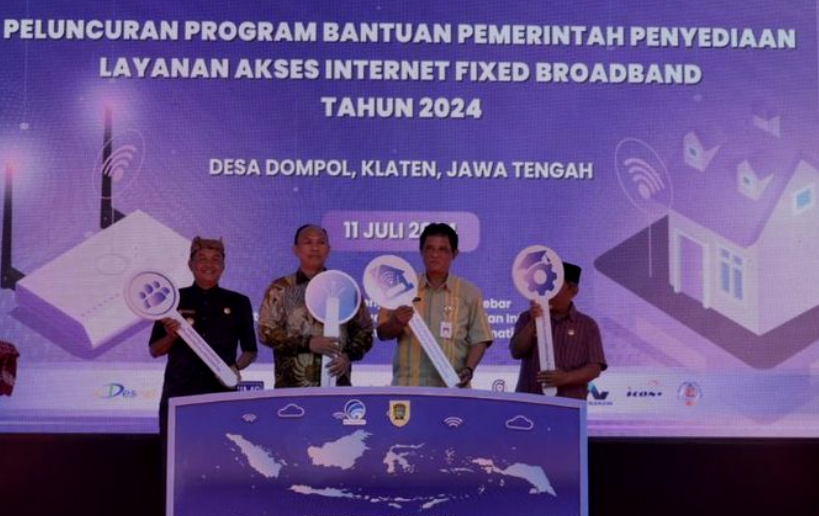 Program bantuan akses internet FBB UMKM dari Kominfo hadir di Klaten