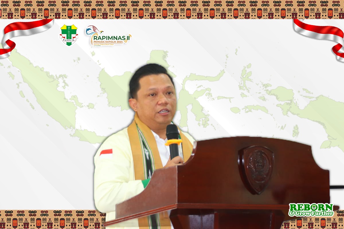 Ketua Umum Pengurus Pusat Pemuda Katolik Stefanus Gusma