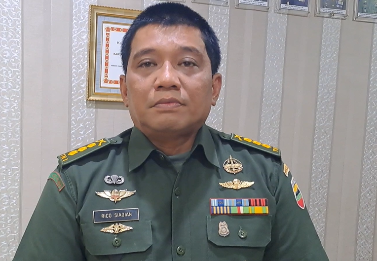 Kapendam 1/Bukit Barisan Kolonel Inf Rico J Siagian