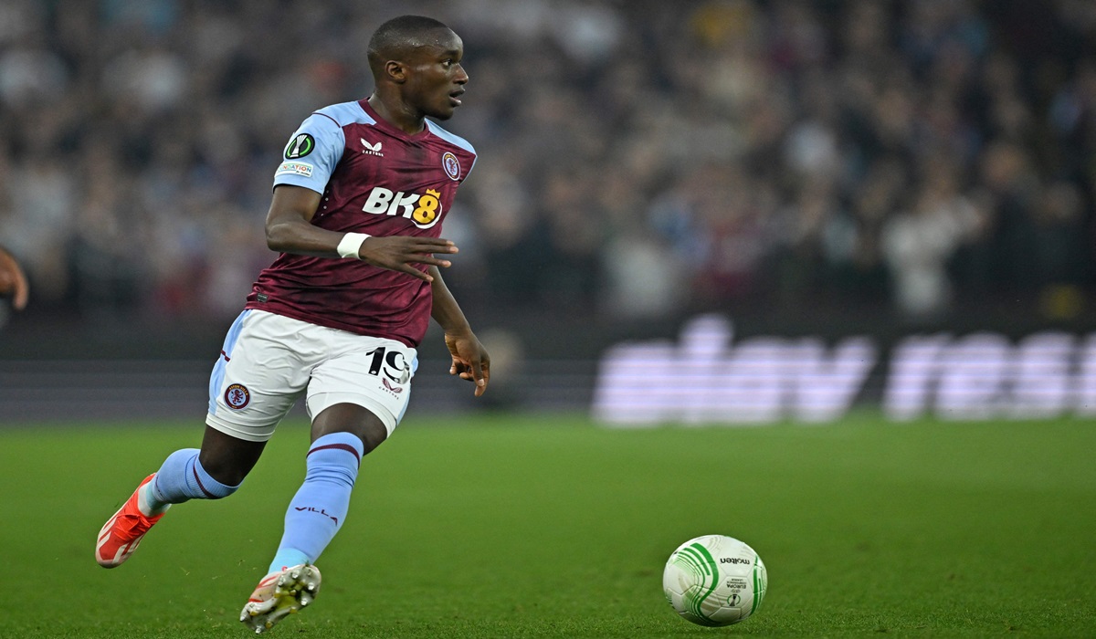 Pemain Aston Villa Moussa Diaby