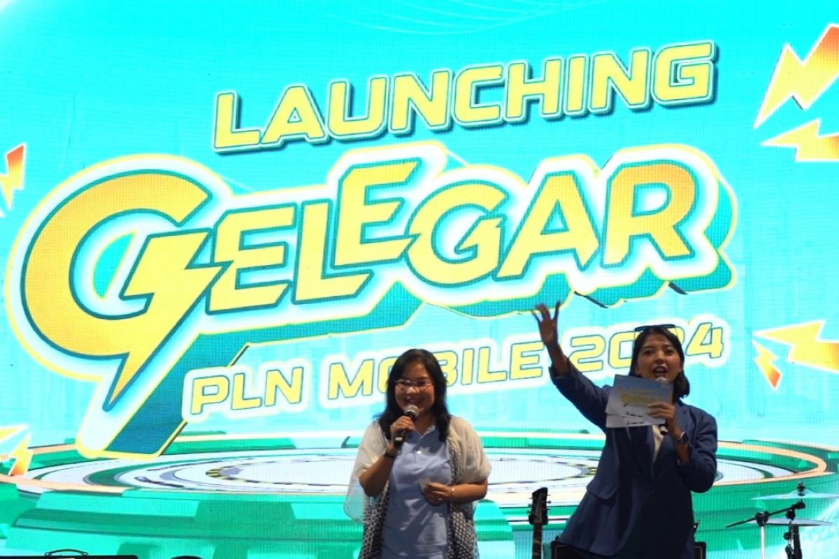 Peluncuran Program Gelegar PLN Mobile 2024 di Bandung, Jawa Barat.