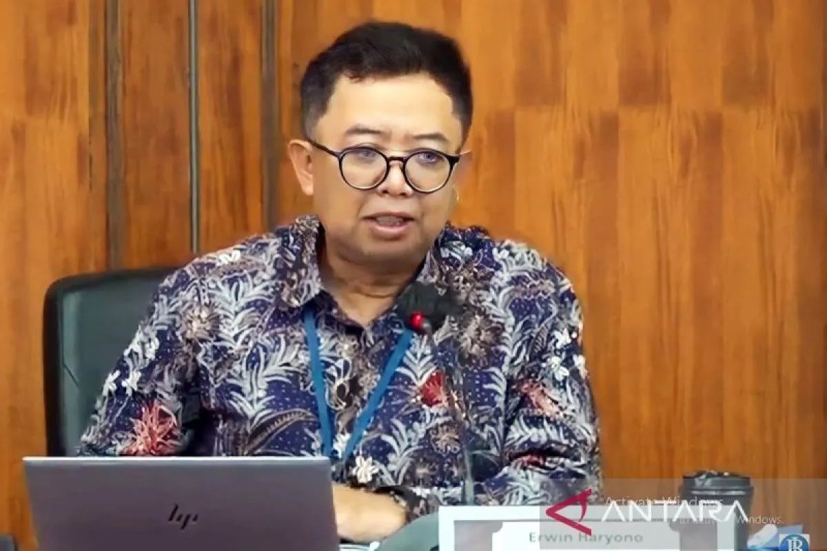 Direktur Eksekutif Departemen Komunikasi Bank Indonesia (BI) Erwin Haryono.