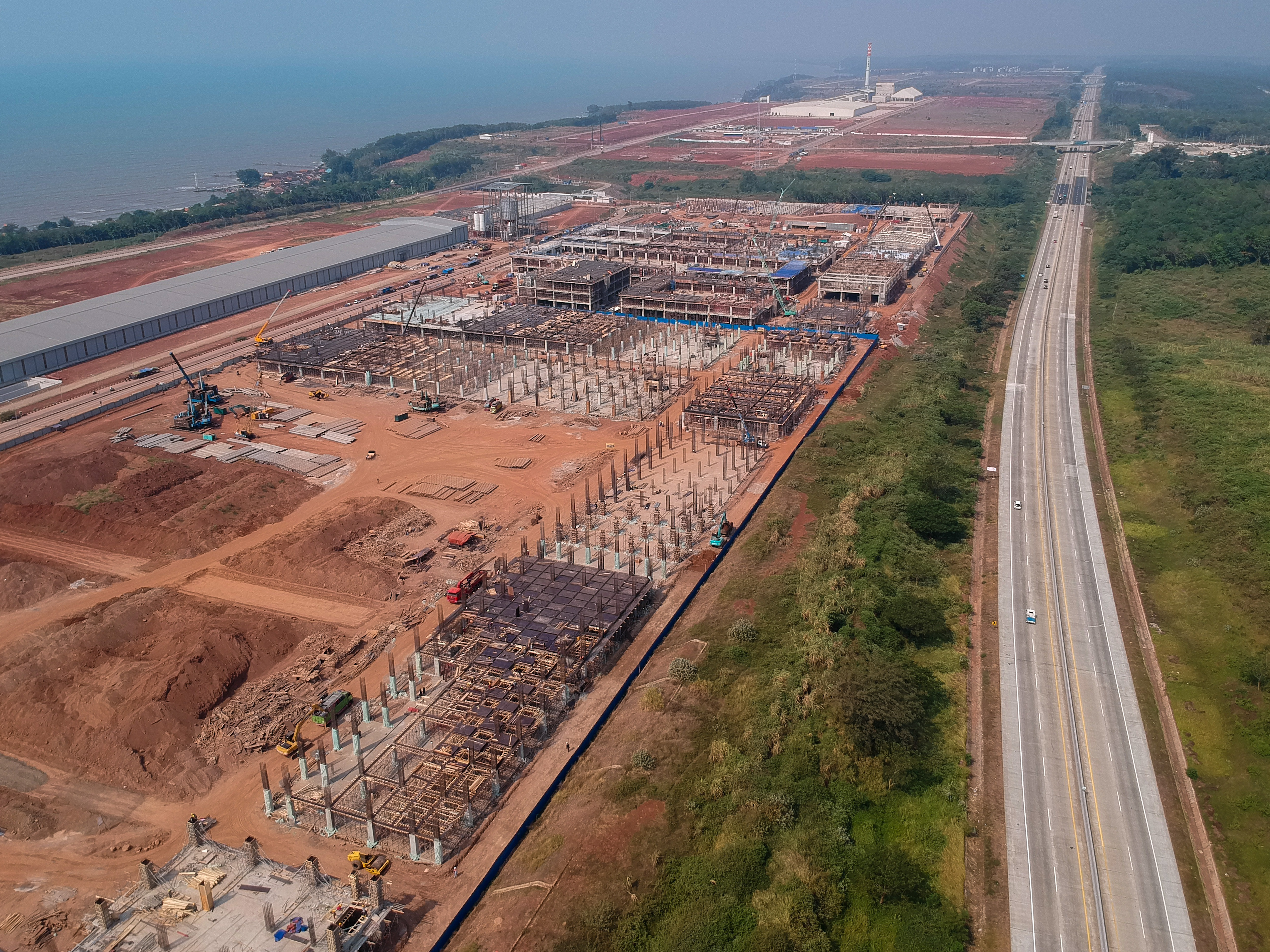 Kawasan Industri Batang, di Batang, Jawa Tengah.