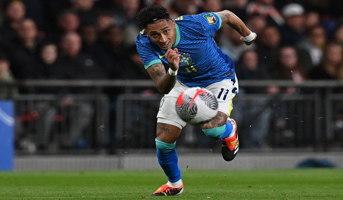 Gelandang timnas Brasil Raphinha