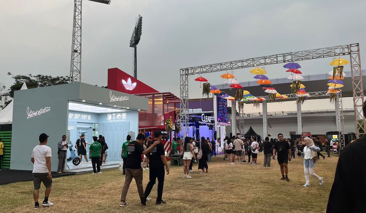 Peluncuran Adidas SL72 di We The Fest 2024
