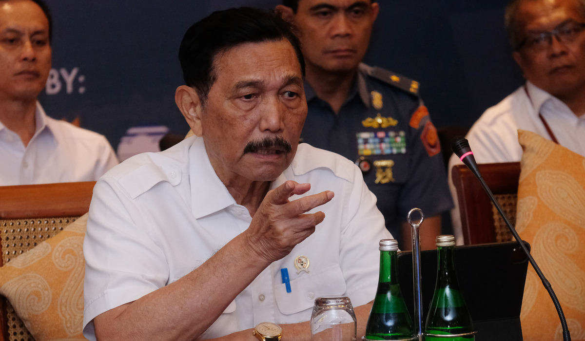 MENTERI Koordinator Bidang Kemaritiman dan Investasi (Menko Marves) Luhut Pandjaitan.