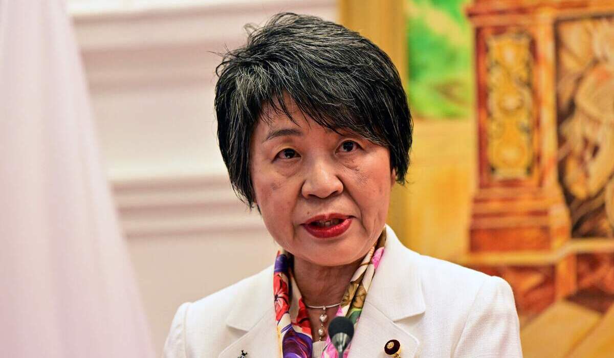 Menteri Luar Negeri Jepang Yoko Kamikawa.
