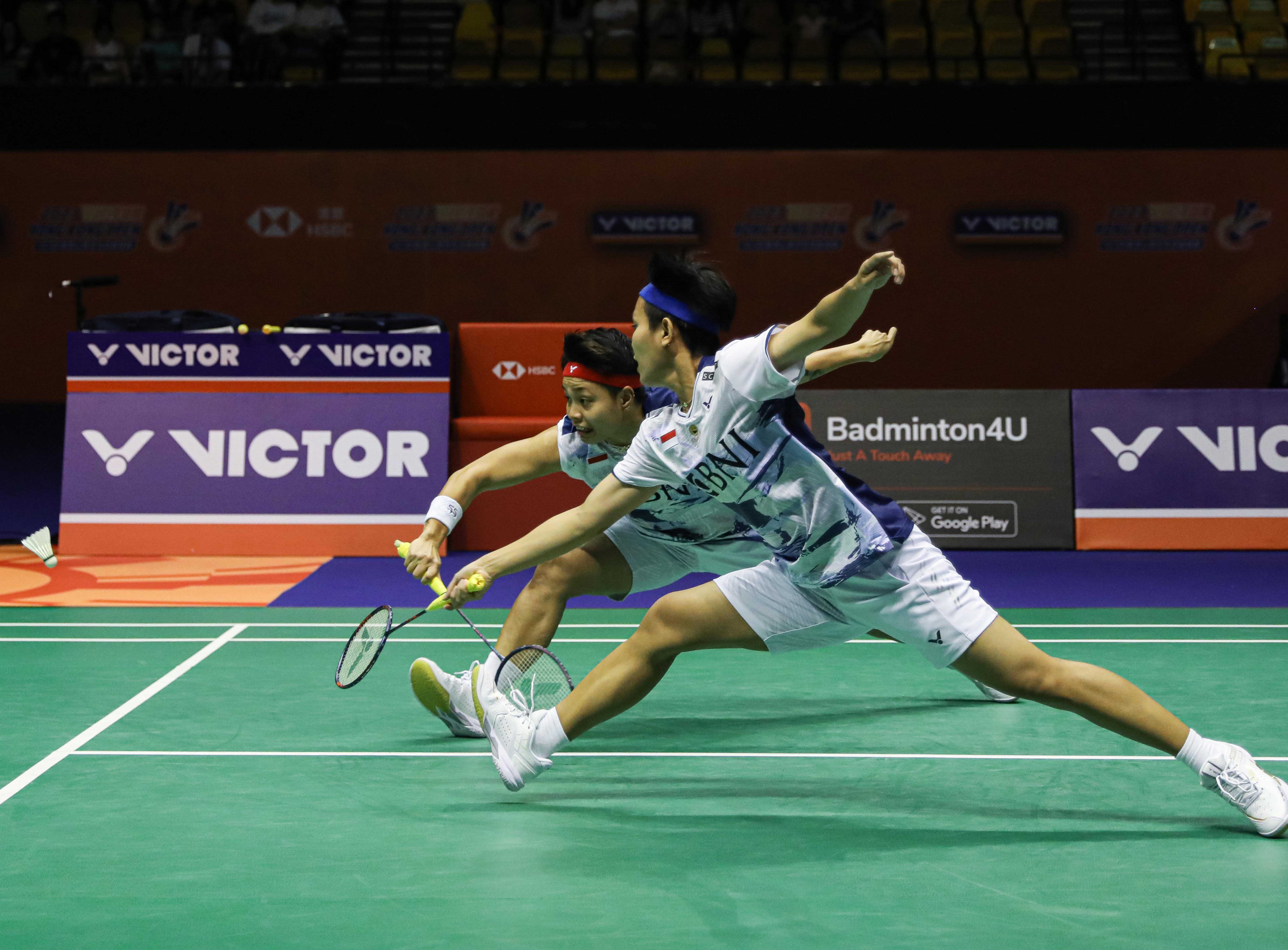 Ganda putri Indonesia Apriyani Rahayu/Siti Fadia Silva Ramadhanti